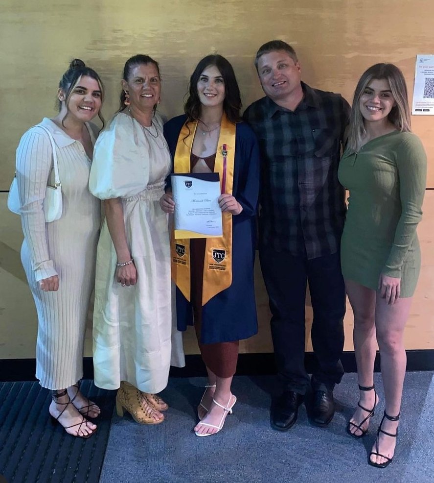 Last night my baby girl graduated Year 12, there were lots of tears #blakexcellence