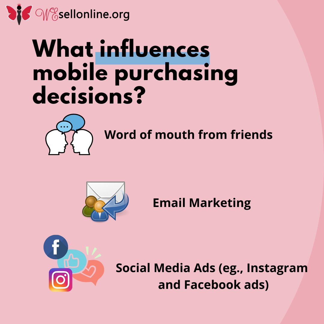 Wesellonlineorg's tweet photo. M-commerce is the process of buying goods or services online through a wireless mobile device such as a smartphone or tablet.

#mcommerce #ecommercebusiness #womenentrepreneurship #DigitalMarketing #marketing #ecommerce https://t.co/P7OrARbOpE