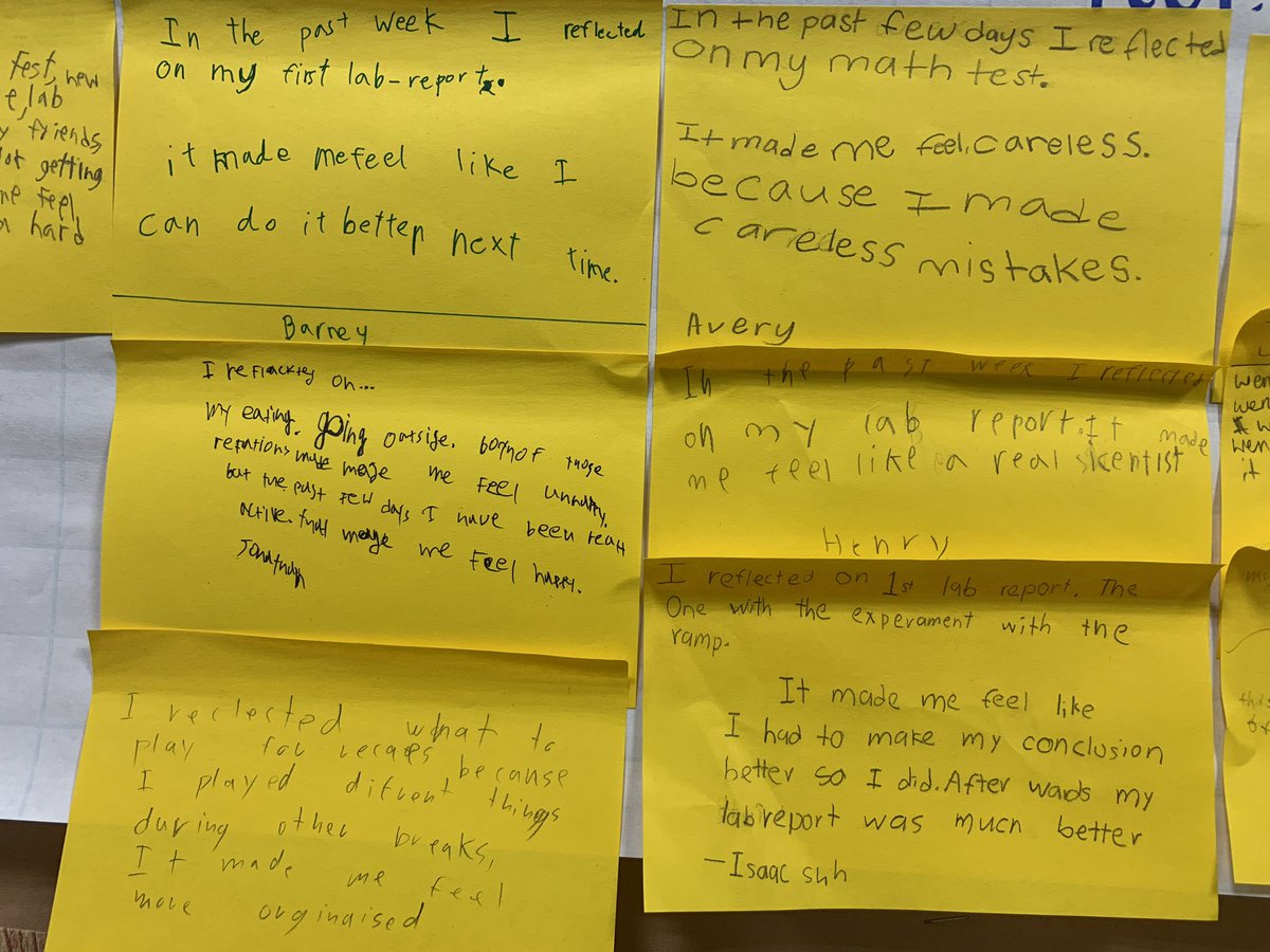 #Assessmentcapablepractitioners encourage students to become #assessmentcapablelearners. Students #reflect on their progress and set goals for future learning by #selfassessing and #selfadjusting! <a href="/ibpyp/">IB PYP</a> <a href="/SFS1912/">Seoul Foreign School</a> #ibpyp #assessment #goalsetting #evidencinglearning
