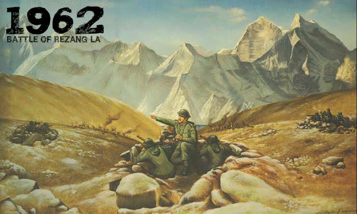 AHIRRAVIRAM's tweet photo. Tributes to the brave son of India, Param Vir Chakra Major #ShaitanSinghBhati, who made the ultimate sacrifice at Rezangla, killing 1300 Chinese intruders with only 114 brave men on 18 November 1962 in the Chushul Valley of Ladakh. 
#RezangLaDay
#Yadav_Shaurya_Divas https://t.co/GS14J0OFnU