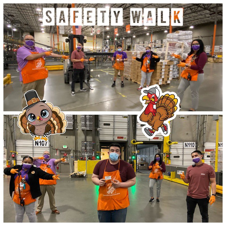 EBadger76's tweet photo. Doing a safety walk with the Night Owls of Key 2 Redlands. Recognizing Mike P. and Chris R. with caught orange handed cards #OrangeHanded #Redlands5087 #THD #COH #APsafety #NightOwls #Key2 #TheHomeDepot @JOJOHunter5087 @kim_sanchez1102 @LemosTannia_THD @THD_chany @JavierTHD5087 https://t.co/g18XSx2Han