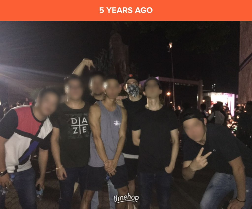 unoemilio's tweet photo. 5 years ago today, I joined a rally to protest FEM at LNMB. Had to cover my face with a bandana for personal reasons. 5 years later, face still covered, but this time loudly and proudly ✊🏼 #tumindig https://t.co/DbLMgWKeMz
