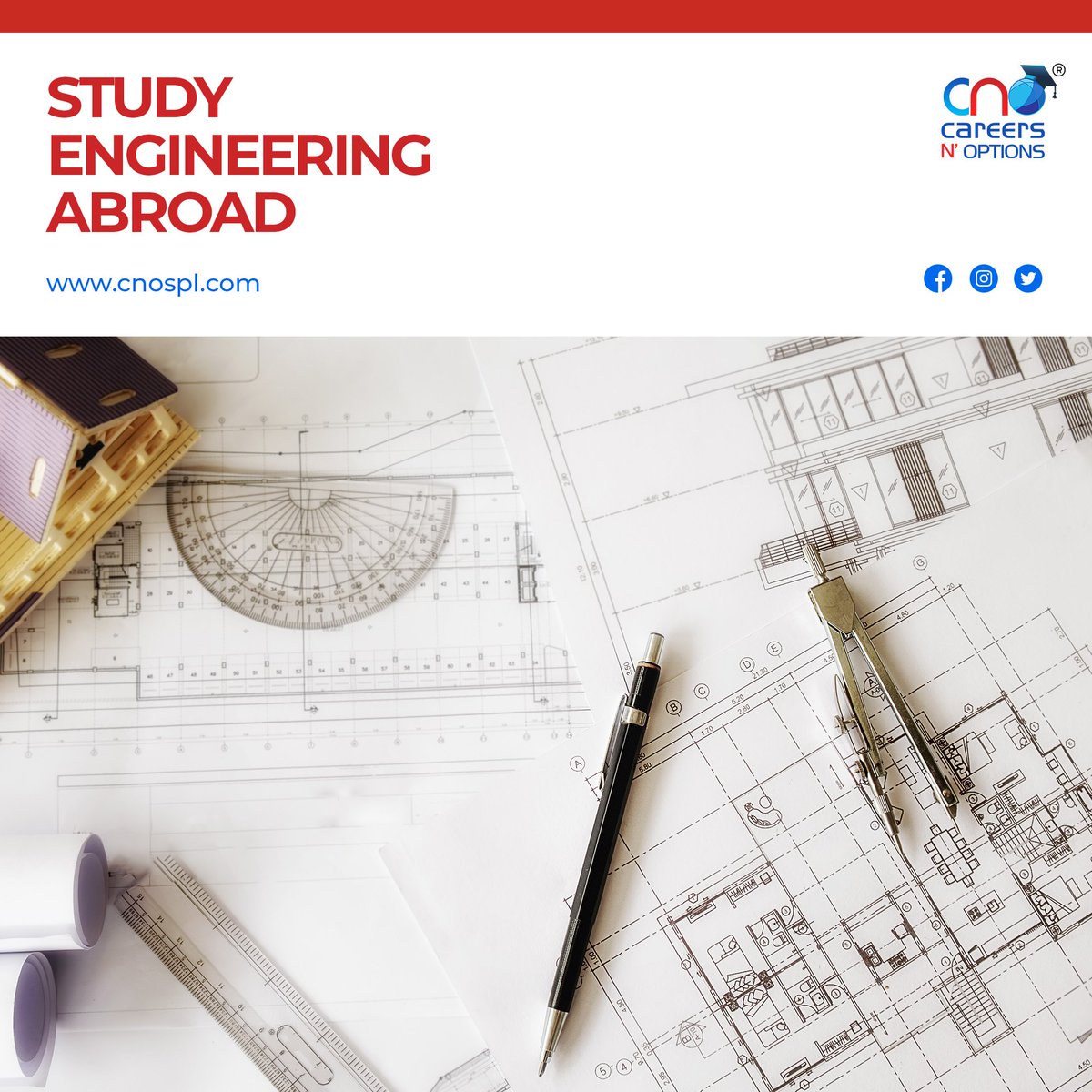 careersnoptions's tweet photo. Wish to study #engineeringabroad ? E-meet us from the comfort of your home 🏡 today. Call us on 7666 377 377 . #cnospl❤️ #careersnoptions #Studyabroad #studyincanada🇨🇦 #studyinuk🇬🇧 #studyinmalaysia🎓  #studyinusa🗽 #studyinpoland🇵🇱 #studyinaustralia🇦🇺 #Engineering #Admissions https://t.co/UCk8GqGkmx