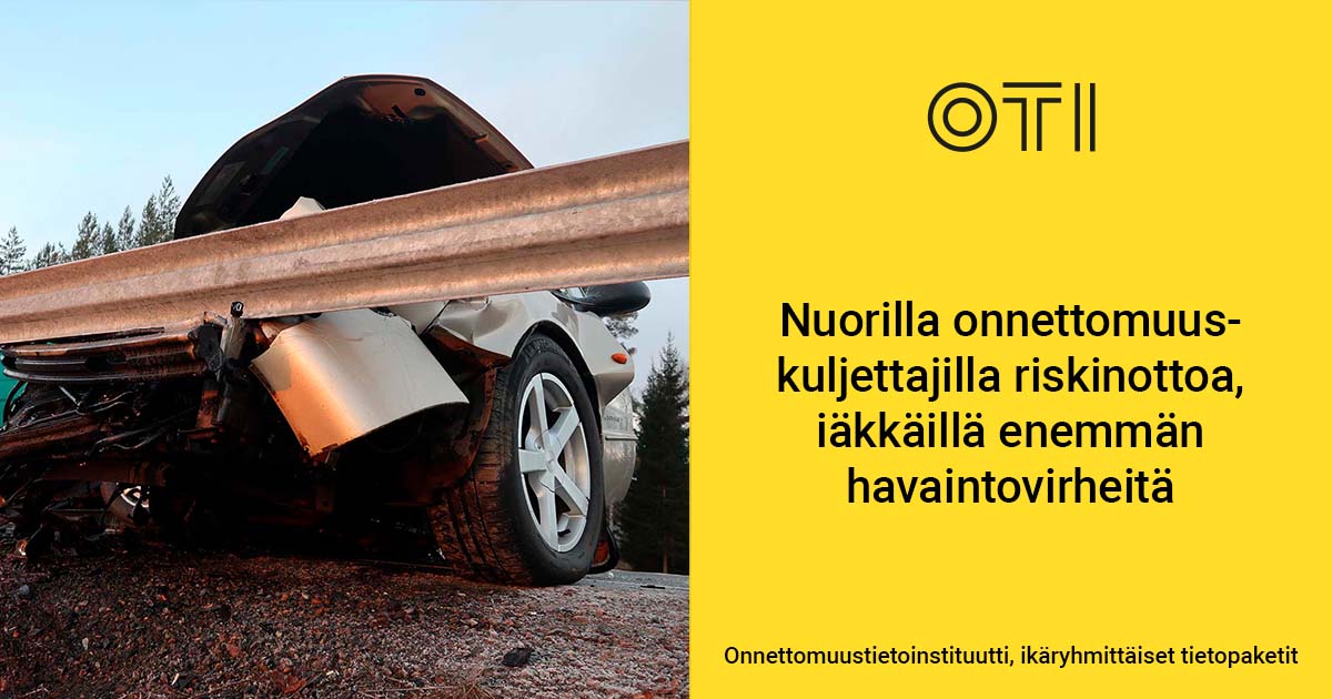 Onnettomuusdata's tweet photo. Kuolemaan johtaneissa onnettomuuksissa on kuljettajien ikäryhmäkohtaisia eroja: Nuorten kuljettajien aiheuttamat onnettomuudet painottuvat viikonloppuihin. Iäkäs kuljettaja on muita ikäluokkia harvemmin päihteiden vaikutuksen alainen tai ajaa ylinopeutta.
https://t.co/5hhGAACkN3 https://t.co/ljJnx3GW9h