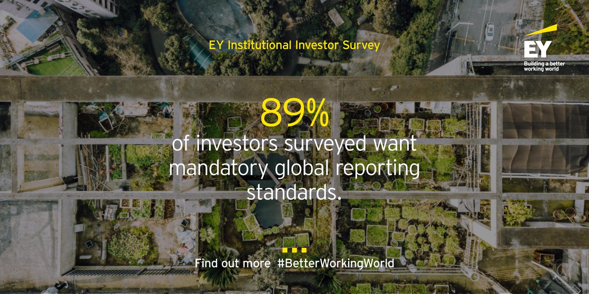 As more organizations include #ESG performance in their nonfinancial reporting, investors are very clear that globally consistent standards will be key to improving ESG performance and transparency. spr.ly/6013JjTSF #Sustainability #NonfinancialReporting