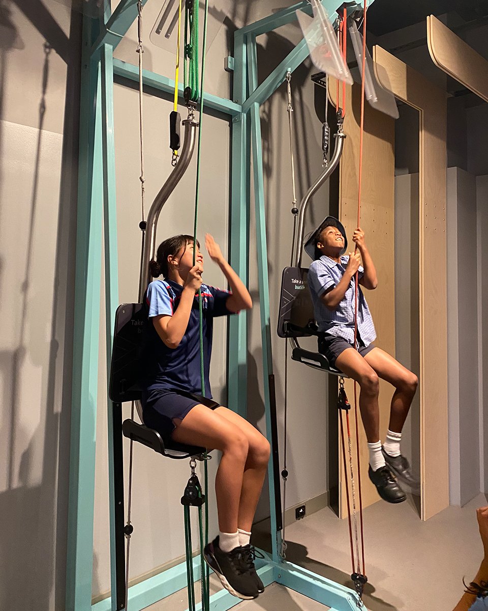 qldmuseum's tweet photo. Year 6 students from Capalaba State College made the most of the 40 exhibits in SparkLab last Friday, after winning their visit as part of the recent @InspiringQld STEM schools competition! Weβre glad you had a great day!
βοΈ Academic Partner @UQ_News #SparkLabQM https://t.co/43QlKp1Rnu