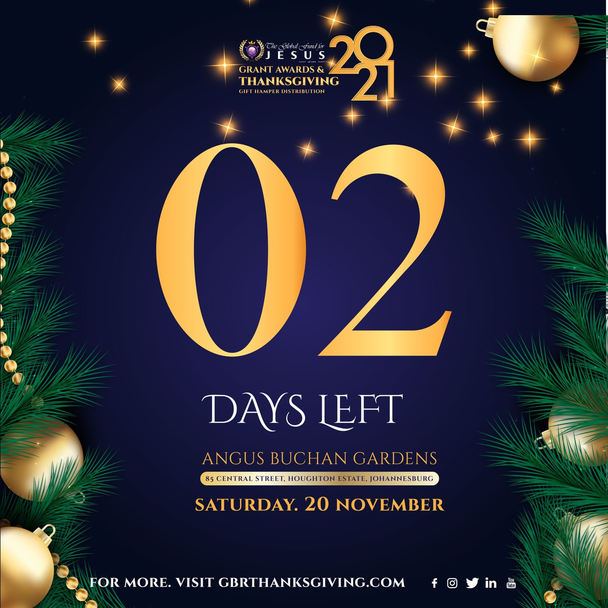 Real_GBR's tweet photo. All people around the world will give and benefit from the Global Fund For Jesus, and the riches of this world will come to the children of God to advance the Kingdom of God in communities and nations globally! 

#02DaysLeft
#Globalfundforjesus
#GFFJNGOGRANTAwards2021 https://t.co/5oAvfR2Xyc