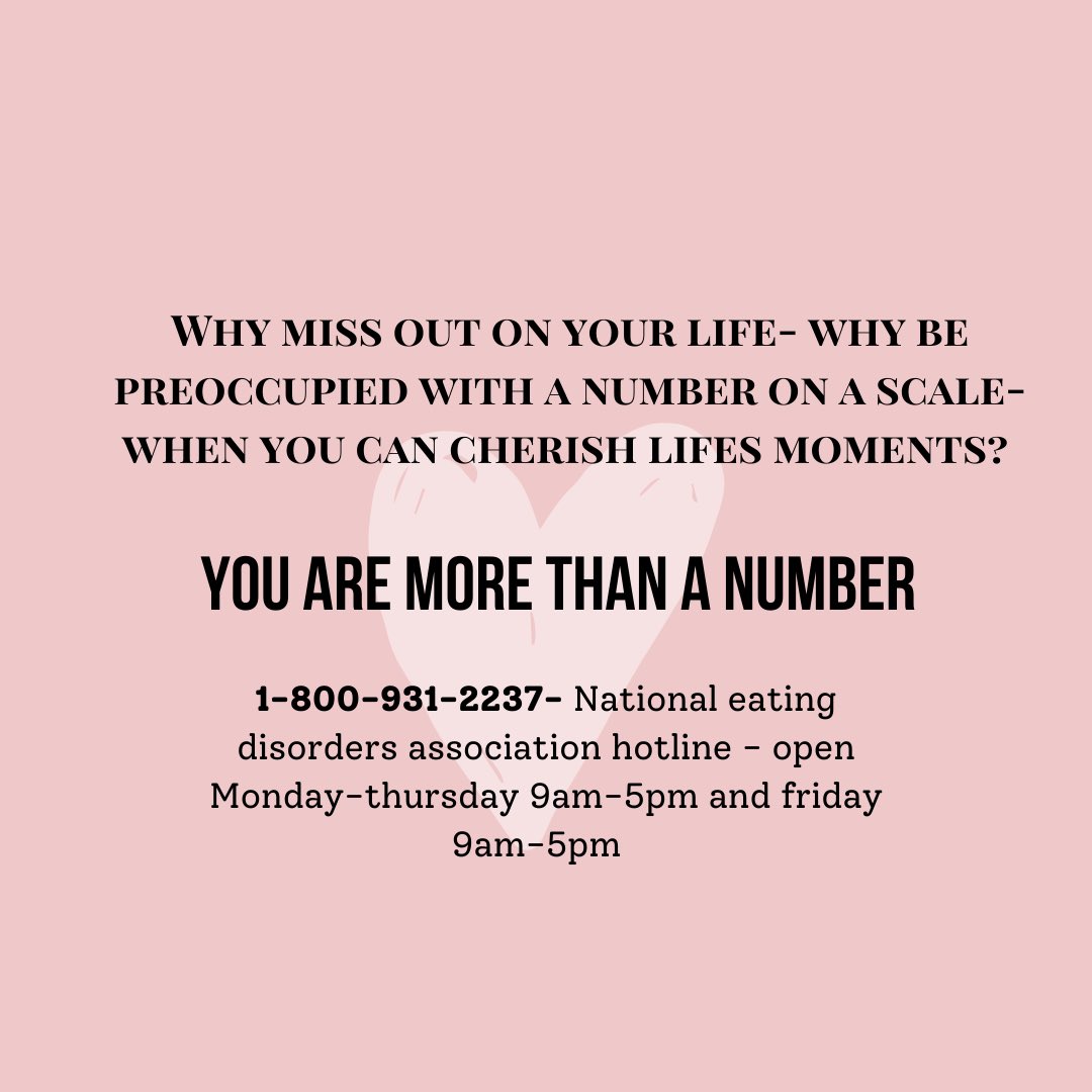 diagnosedat14's tweet photo. You are not defined by a number on a scale. You were made for so much more. https://t.co/sBpWGnL8wF