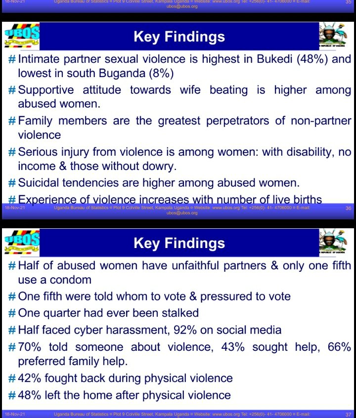 Amref_Uganda's tweet photo. #Togetherforapostivedifference @StatisticsUg Shared findings of a recent survey on Sexual gender based violence and GBV . The objective of the survey was to provide up to date estimates of indicators on GBV. findings are daunting. https://t.co/Qa3m3lqG0w