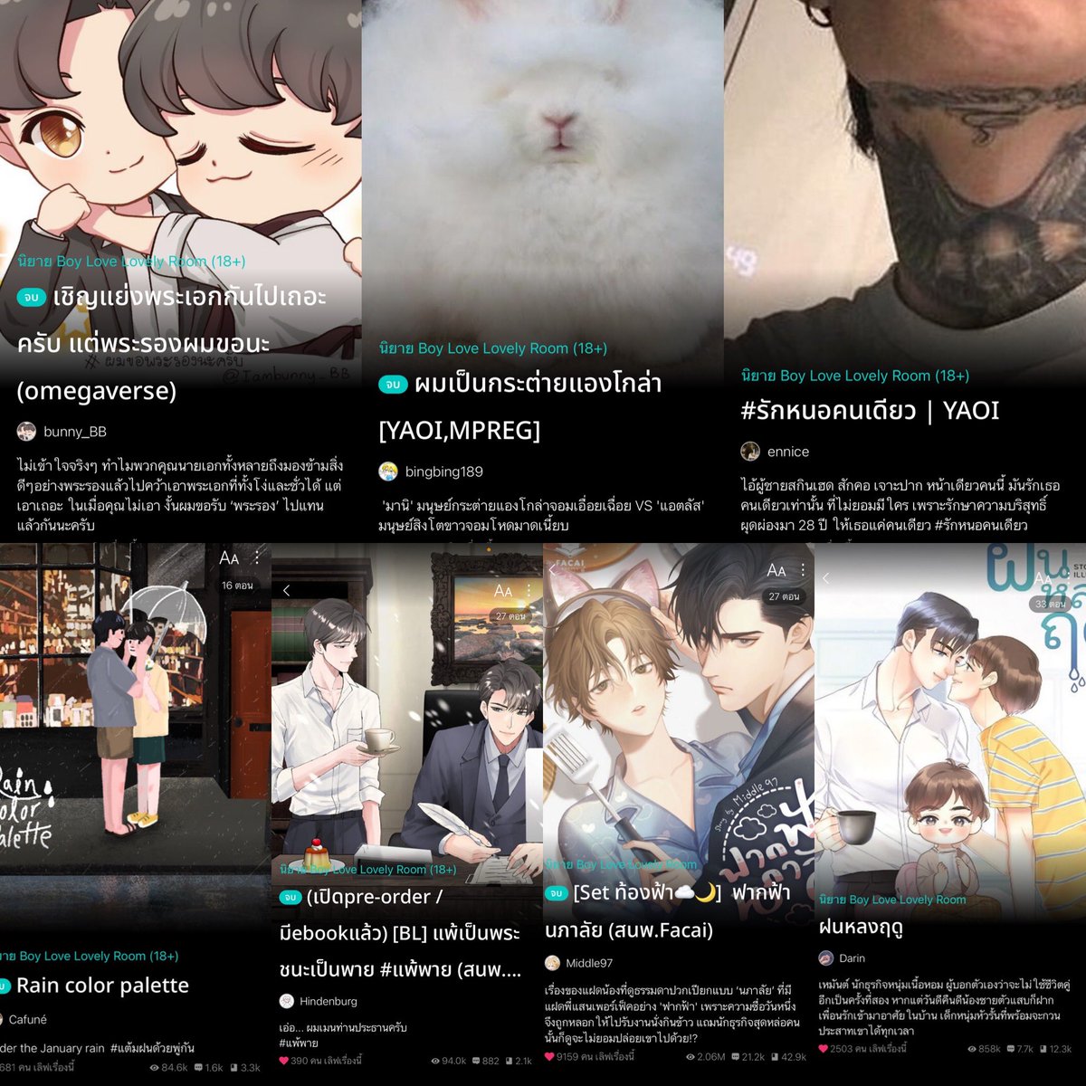 วายล้วนล้วนรีวิว (คิวดองรีวิวของเอล) tweet media