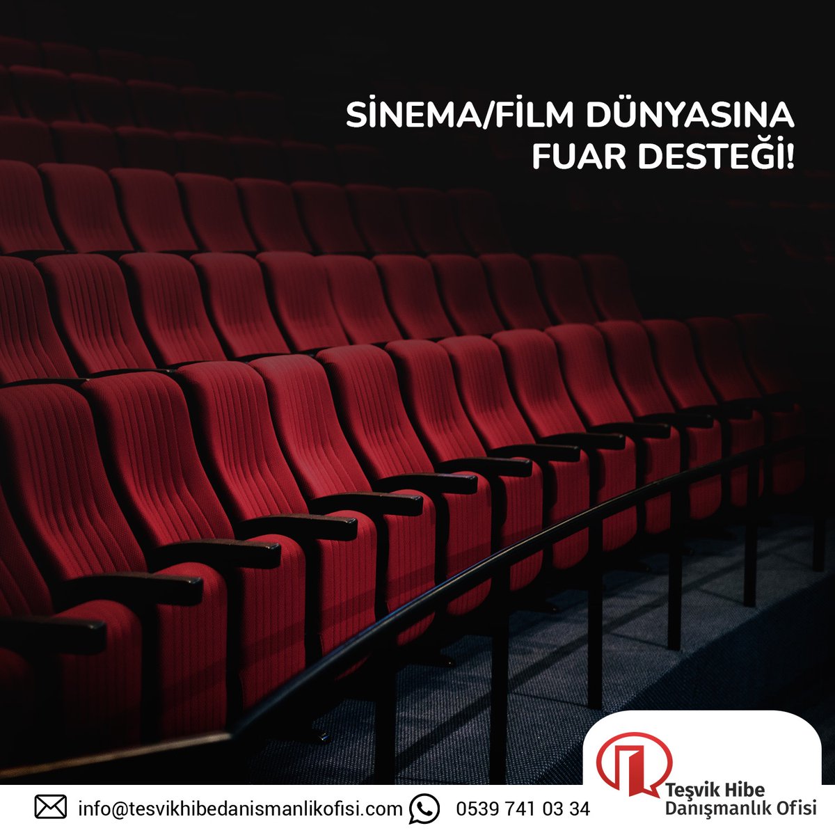 Tesvik_hibe's tweet photo. Sinema/Film Dünyasına Fuar Desteği! Dünyanın dört bir yanında düzenlenen film ticaret fuarları film dağıtıcılarını, sinema işletmecilerini ve film sektöründeki firmaları bir araya getiriyor. 

0539 741 03 34
info@tesvikhibedanismanlikofisi.com

#hibedanışmanlığı #hibe https://t.co/OXInflnEA5