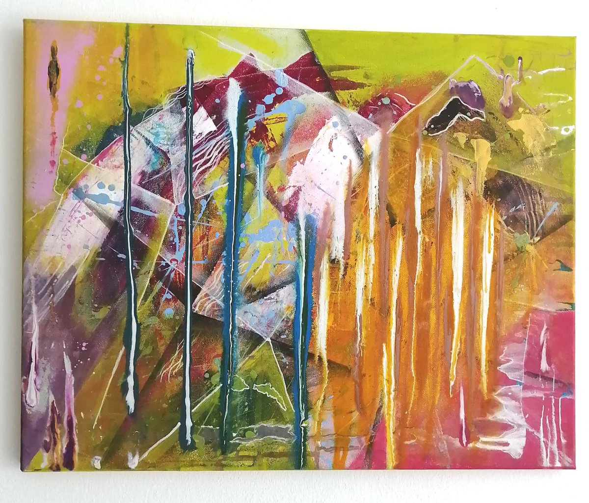 ShaguftaNeyazi's tweet photo. "LIGHT" my recent work, acrylic and mixed media on canvas 50×40 cm.
#artoftgeday #abstractart #multilayering #artbeauty #artlove😊❤️ https://t.co/opwflPvYWz