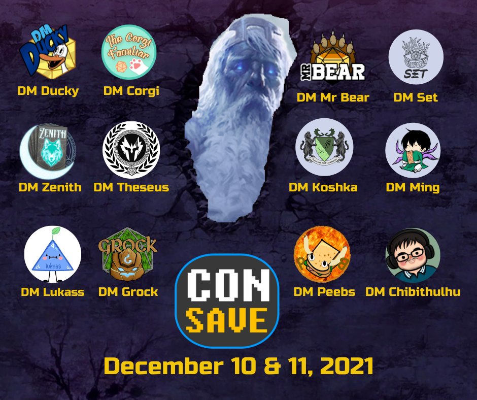 DudesnDiceDavao's tweet photo. Meet the DMs for this year's #ConSave! They will lead the path for adventurers in facing the Giants!

Tables for T2 and T3 games on Day 2 epic are now full, so sign up now for our remaining seats!

Register now and join the cause!
https://t.co/wIAJDZl78t

#al #dungeonsanddragons https://t.co/TDS7Ky71Ba