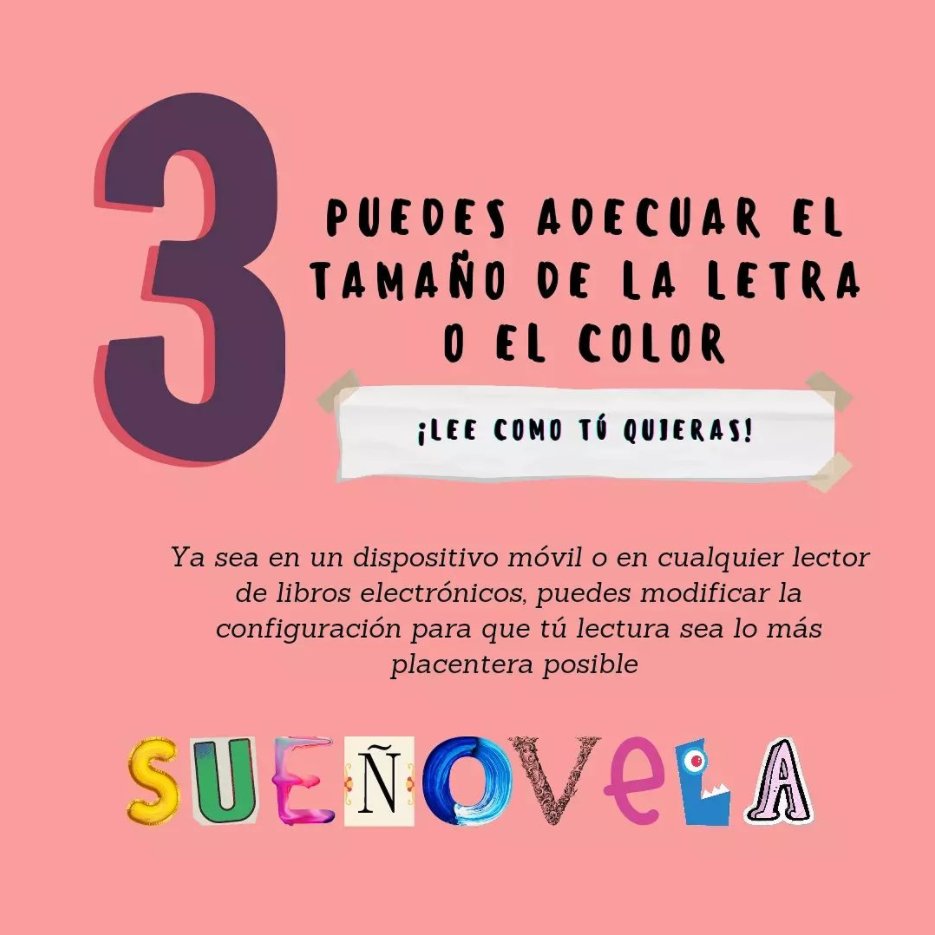suenovela's tweet photo. 💥💯 comparte este post para que tus seguidores también conozcan algunas de las ventajas de leer en digital 📱✨
.
¿Qué otra ventaja agregarías? 🤔🤓
.
⬇️Te leemos aquí abajo⬇️ https://t.co/qqAvBx5aQi
