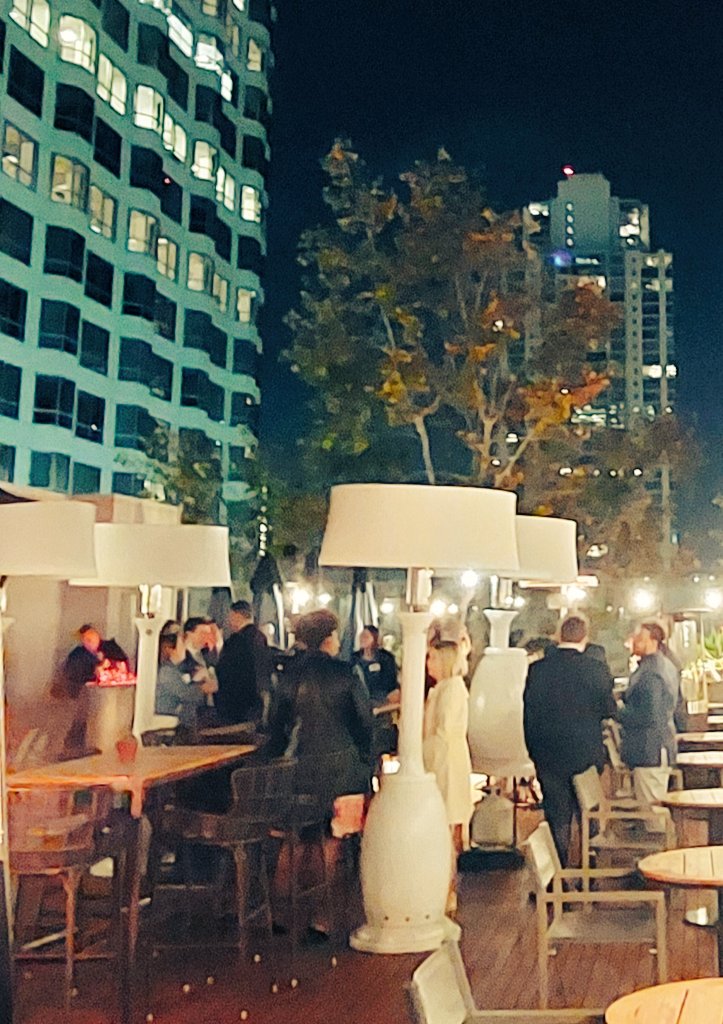 PA_energy's tweet photo. Post #R1 awards reception - celebrating with all the attendees. Congratulations to this evening's award winners 🏆 👏  #Reliability #Utilities #Resilience #SanDiego https://t.co/B9fx3JXSUK