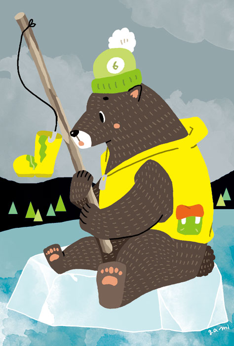 クマいっぱい描いてた♪
#クマの日 