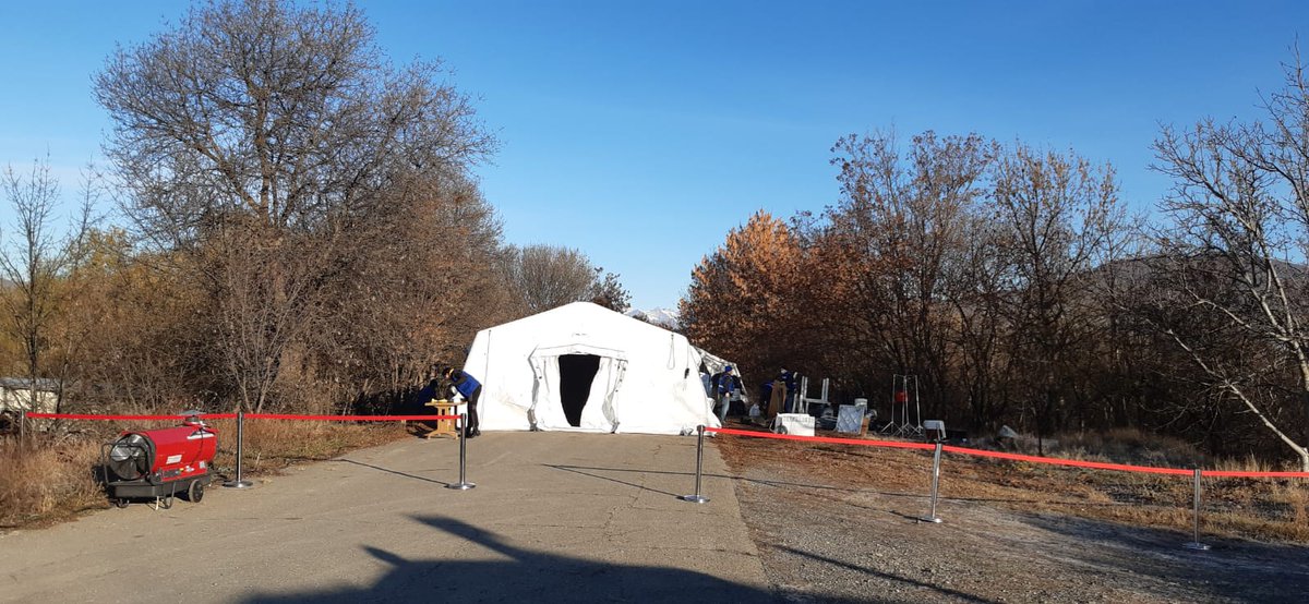 EUMMGeorgia's tweet photo. We are getting ready in Ergneti to host the 103rd meeting of the Incident Prevention and Response Mechanism (#IPRM), which @EUMMGeorgia co-facilitates with #OSCE2021SWE @annika_soder. https://t.co/mjHlFnig7b