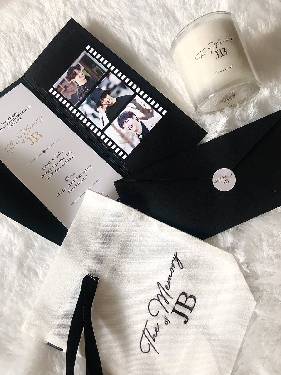 ได้รับของแล้วค่า ดีงามทุกชิ้นเลยชอบมากๆ เสียดายที่ปีนี้ไม่ได้จัดงาน
#DefsoulTogether #TheMemoryOfJB