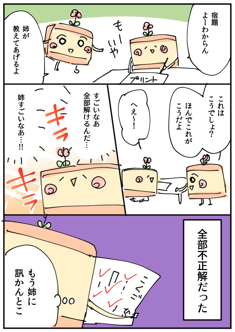うちの姉がうざい漫画過去編です 姉には頼らないでおこうと思ったこと第二弾です 平田の漫画