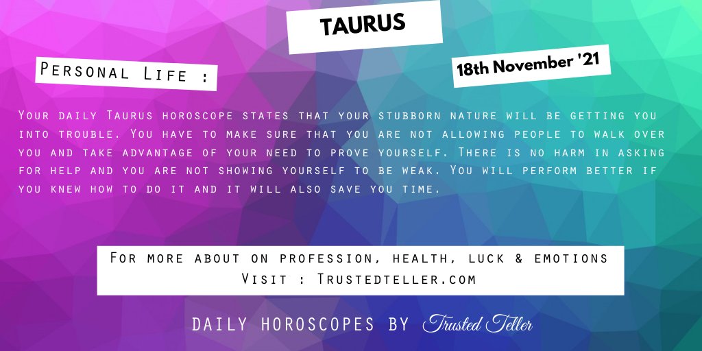 Trustedteller's tweet image. To know more, click on the link below.
trustedteller.com/horoscope

#Leo #Taurus #Scorpio #Sagittarius #Horoscope #ASTRO_GATEWAY_OPEN #ZodiacFacts