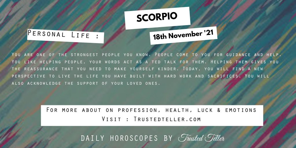 Trustedteller's tweet image. To know more, click on the link below.
trustedteller.com/horoscope

#Leo #Taurus #Scorpio #Sagittarius #Horoscope #ASTRO_GATEWAY_OPEN #ZodiacFacts