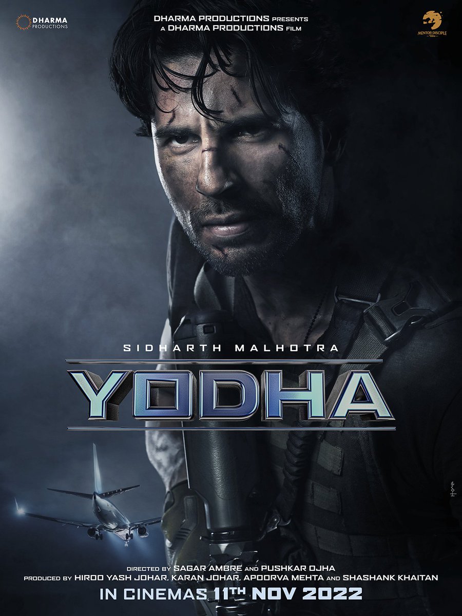 Fastening my seatbelt because this will be a RIDE! #Yodha, directed by Sagar Ambre &amp; Pushkar Ojha, is coming to hijack your screens on 11th November 2022. Our female leads will be announced soon!✈️
@karanjohar <a href="/apoorvamehta18/">Apoorva Mehta</a> 
<a href="/DharmaMovies/">Dharma Productions</a>
