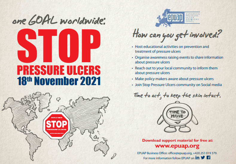 SkinTears's tweet photo. ISTAP are pleased to be supporting the STOP Pressure Ulcer Campaign for 2021. 'Time to act to keep the skin intact'. @EPUAP1 @TheNPIAP @CanadianPIAP @STPressure @WWIC_Wales @TVSUK#stopthepressure https://t.co/Sj0ploDKYy