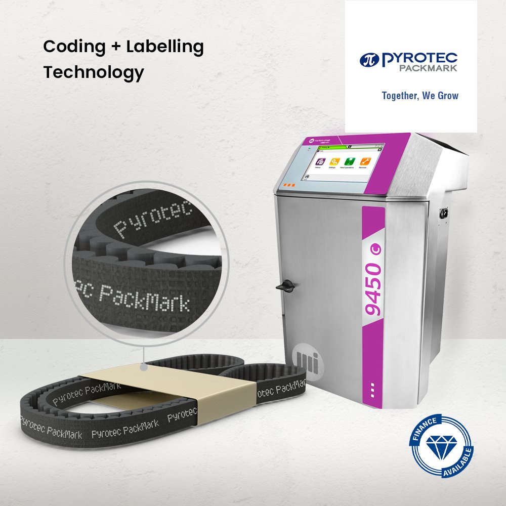 PyrotecSA's tweet image. The 9450 S combines state-of-the-art technology and expertise to ensure your product is coded right on its way out the door to the customer.
Let’s find the perfect solution for your products: pyrotec.africa/solutions/pack…
#PackMark #ProductCoding #ProductMarking #Equipment