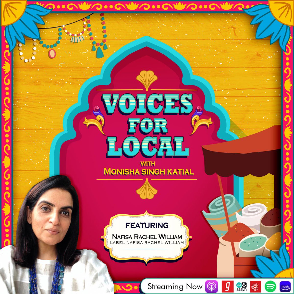 MonishaKatial's tweet photo. https://t.co/EaZOPVDc8w Ep1 with a talented designer from Jammu… 
@ApplePodcasts
@spotifyindia
@spotifypodcasts
@JioSaavn
@gaana
@AmazonMusicIN
@WynkMusic https://t.co/ToRy7Cq3Kc