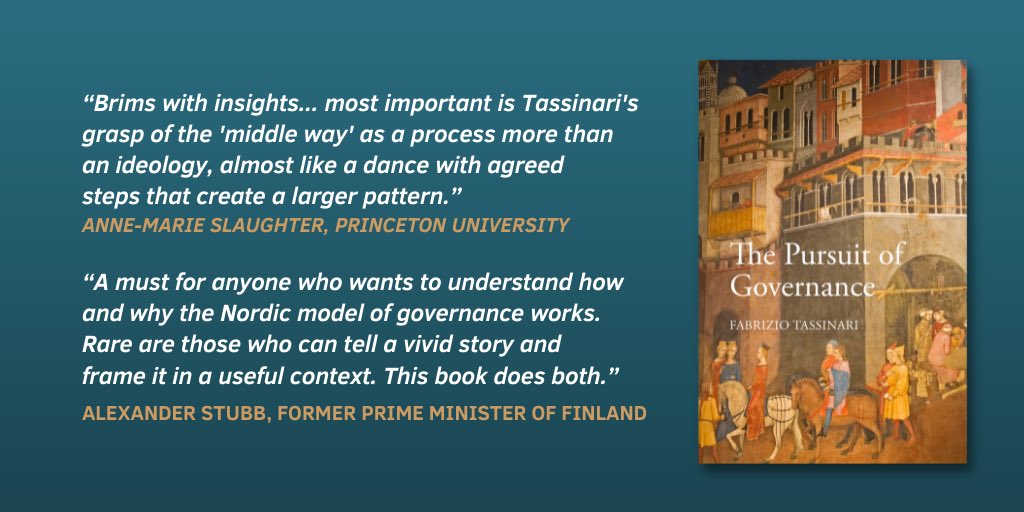 Really happy that my new book is finally out today!

On what I’ve learned about governance by living in Europe’s North.

See for yourself #PursuittheBook 👇 
agendapub.com/books/152/the-…