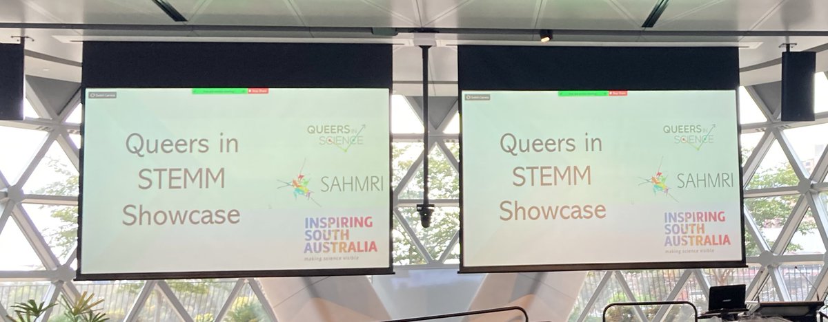 inspiringSthAus's tweet photo. Delighted to be sponsoring and attending #QueersinSTEM Showcase as part of #LGBTSTEMDay
#scienceforall #Adelaide #STEMM #STEM https://t.co/tqJLqRmsoO