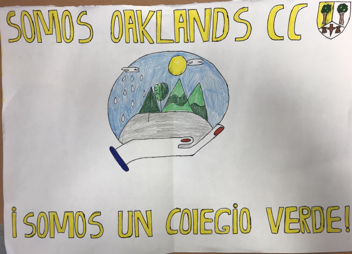 OaklandsCC's tweet photo. Preparations continue for the TY Languages Event Day, we are a Green School and this poster was made by the talented Alannah Murphy #ThinkLanguages2021 https://t.co/cZyMyXWF6y