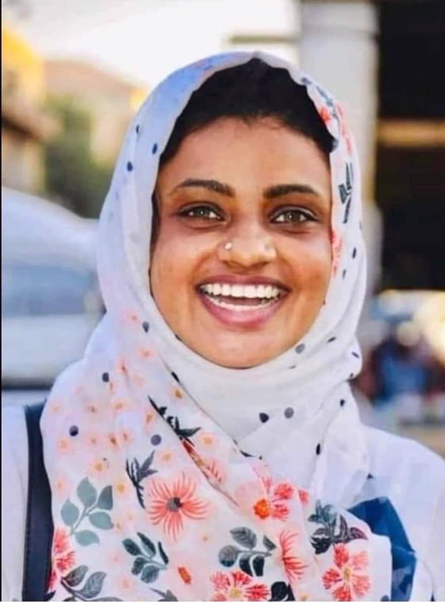 AlaaHamadto4's tweet photo. Sit AlNifour, a young Sudanese peaceful protestor shot dead by the Rapid Support Forces militia (RSF) in Khartoum yesterday November 17, 2021 https://t.co/ZeSeYHJVwO