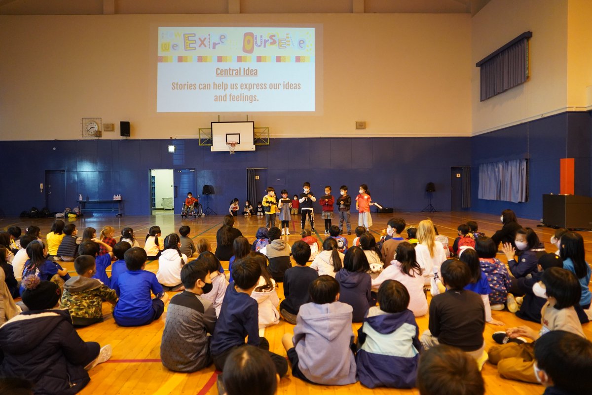 A wonderful presentation from Grade 1 at our #PYPAssembly today. They shared some tips on how we can use storytelling to express ideas and feelings!
#FISlearns <a href="/jeni_leich/">Jennie Leichner</a>
