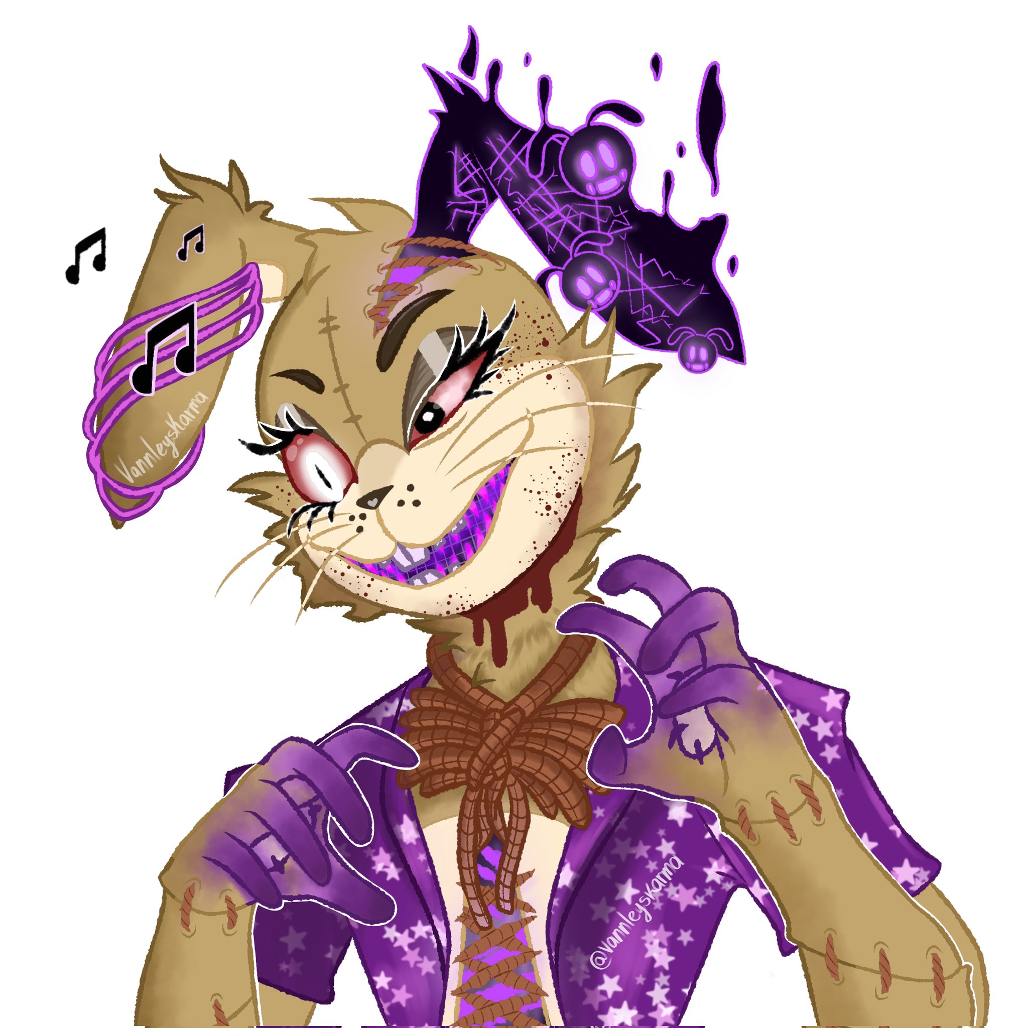 Fnaf Fanart 2 - Glitchtrap - Wattpad