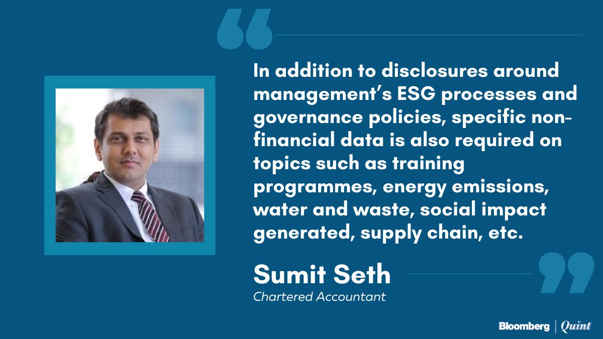 NDTVProfitIndia's tweet photo. @sumitsseth Back home, SEBI now requires the top 1,000 listed companies to prepare a Business Responsibility and Sustainability Report from FY23.

@sumitsseth details in #BQOpinion what more can be done: https://t.co/1zRwFJBQcu https://t.co/NQyW1lSycF