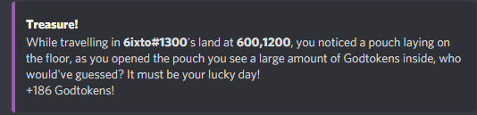 basedfinance's tweet photo. @Journey2Godhood is a #NFT game on @WAX_io! This is a #textbased RPG! I play this #game every day on @discord! This was a RANDOM EVENT! #godt #gamefi #blockchain #crypto #altcoin #altgame #govt #j2G #journeytogod https://t.co/rbbnqIILEk