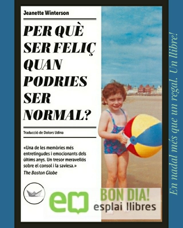 EsplaiL's tweet photo. Aquesta és la història d'una dona que no es rendeix. La història d'un esperit lliure que es va refugiar en els llibres i en la recerca de l'afecte per sobreviure en un món que no acceptava la seva manera de viure.
#Esplaillibresonline
#Tempsdelectures
#Periscopi https://t.co/C4NhtMQTJH