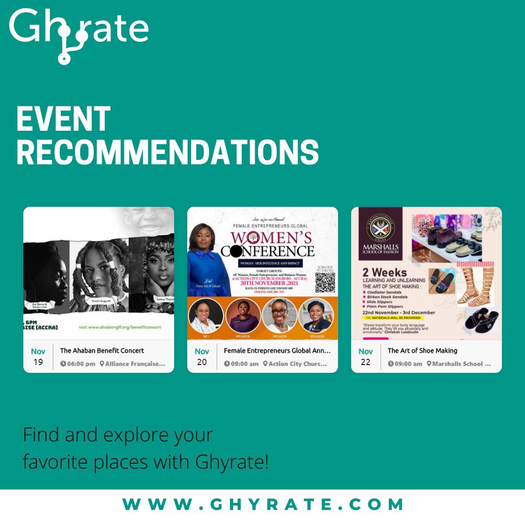 ghyrate's tweet photo. Find upcoming events on our blog 
https://t.co/N4axHr3H5k

#Events #Accra #Ghana #PlacesToGo #Ghyrate #JustGhyrate https://t.co/kZsSwvZzCl