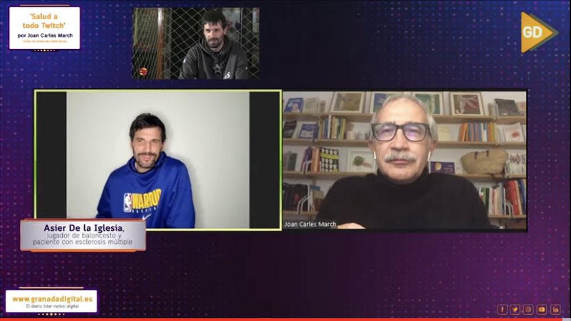 joancmarch's tweet photo. Pacientes y asociaciones que estuvieron brillantes en mi #SaludATodoTwitch en @granadadigital
✅ https://t.co/Ad2T0G5f1H
✅ https://t.co/ONm8YZ7pJ0
Con:
@rarroyoes
@santaoes
@egea_agna
@jacobocp
@pcarrascal
Cari Peregrin @agdem_granada
Y con grandes profesionales https://t.co/BrnGIuJNMR