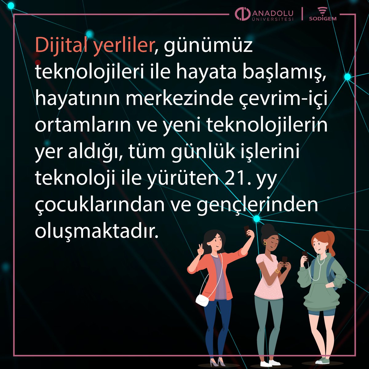 Dijital Kuşak nedir?

#sodigem #dijitalkuşak #dijitalyerli #dijitalgöçmen #dijitalmelez #illustration #digitalgeneration @Anadolu_Univ