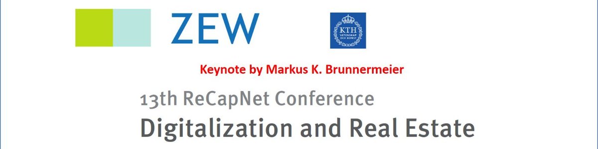 ZEW's tweet photo. Heute startet die 13. #ReCapNet-Konferenz mit Schwerpunkt #Digitalisierung &amp; #Immobilien von #ZEW + @KTHuniversity @b_steininger: Zwei Tage #Immobilienmärkte und -finanzierung, morgen Keynote von @MarkusEconomist zu #Resilienz und #Nachhaltigkeit.
🔜 https://t.co/ITnw37kGWJ https://t.co/ZZ7jl4Nno7