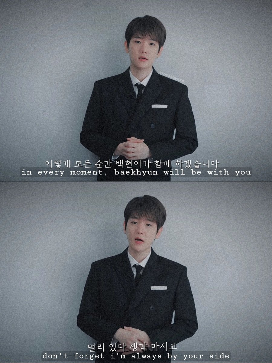 wordsbyexo's tweet photo. "don't think i'm far away" (baekhyun), 2021 https://t.co/ETg48l2eg5