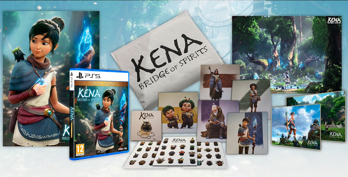 PlayStationES's tweet photo. ¡SORTEAMOS un presskit con juego #PS5 de #KenaBridgeOfSpirits! ¿Los quieres?
✅¡RT!
✅Sigue a @PlayStationES y a @TesuraGames
🍃Twittea con #KenaPS gifs de Rots y ayúdanos a llenar Twitter de estas simpáticas criaturas. ¡Ganador el 25/11! INFO Y BBLL👉https://t.co/7dM6Gxr4YZ https://t.co/oQR5n7t6Y5