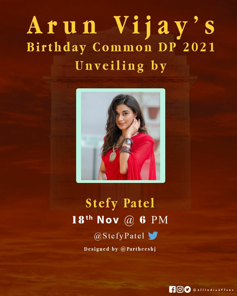 allindiaavfc's tweet photo. Most awaited moment is nearing!π€©
Here's the list of Angels of our Industry who are going to launch @arunvijayno1 Anna's Birthday CDP 2021 π
Today Evening 6:00 PM
@vanibhojanoffI @vidya_pradeep01
@StefyPatel
#ArunVijayBDayBlast π
#ArunVijay #AVfans #AVCCP https://t.co/Lr4ekd3ruf