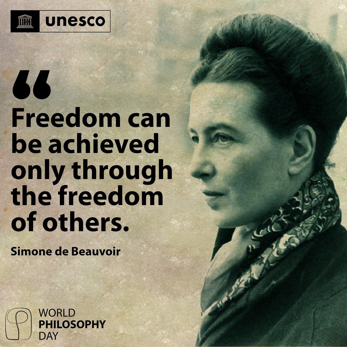 UNESCO's tweet photo. Think often.
Think critically.
Think independently.

Today is World #PhilosophyDay! 

🏛️ https://t.co/qdzVFokTB8 https://t.co/7TlXqfR0R9