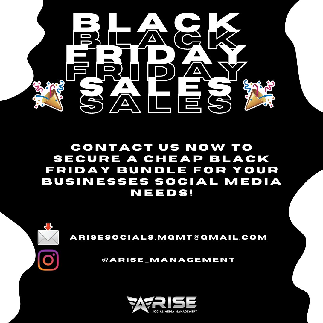 arisemgmt's tweet photo. This is your chance to get hold of one of our amazing Social Media Management bundles at a low price⭐️

If you are struggling to keep active on your social media platforms but you want to stay engaged with your audience, we can help you with this.

DM us to get in contact📩 https://t.co/mpUSc0CcsX