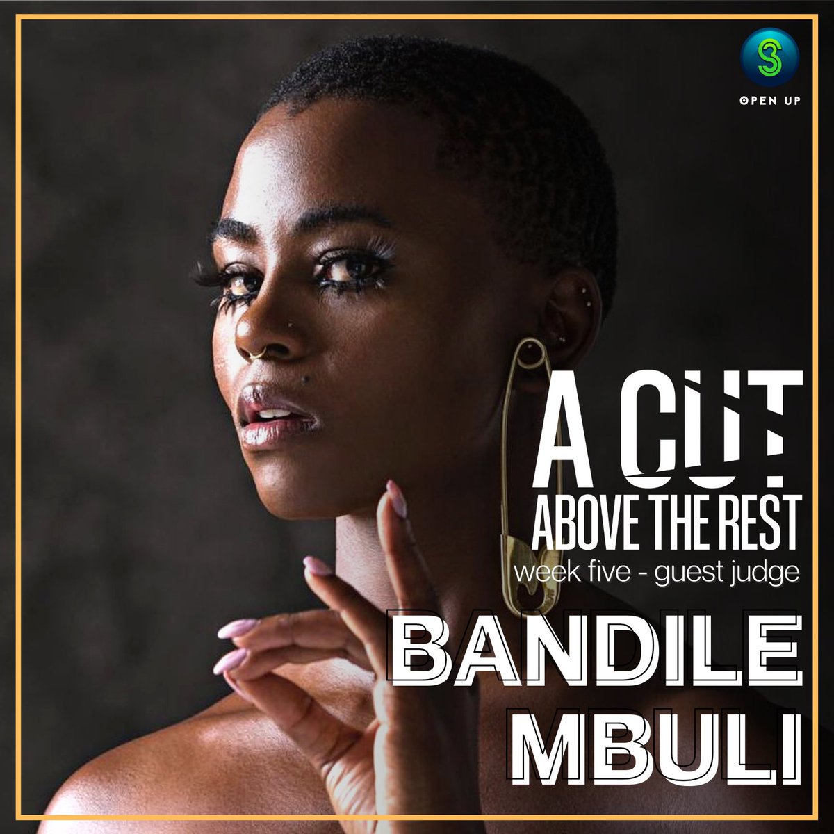 ACutAbove_TV's tweet image. We called upon the multitalented, multimedia artist and activist, @koketsombuli, to join us as a guest judge for our special #ACutAboveTheRest episode centred around social issues - global, local, and personal. She'll be with us Monday, 22 November, 21:00 on @SABC3. #S3OpenUp
