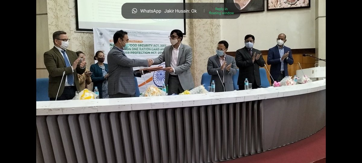 CSCMeghalaya's tweet photo. Signing of MoU between CSC SPV &amp; Dept of Food &amp; Civil Supplies Govt Of Meghalaya today at Yojana Bhavan. Another achievement done this FY which will give support to CSCs in Meghalaya . 

@CSCegov_ @dintya15 @sanjaykrakesh https://t.co/BiWOPwF3m0
