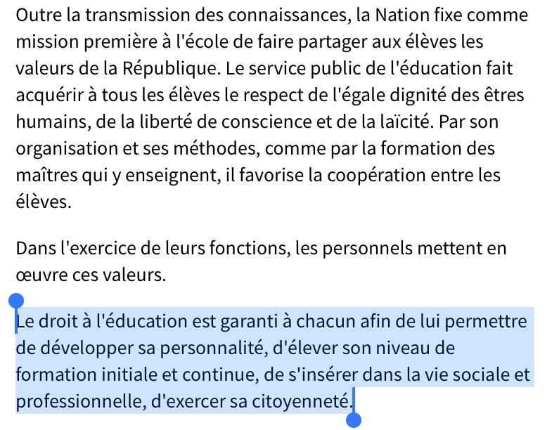 SICARTB's tweet photo. #NonAuHarcèlement Journée nationale de lutte contre le harcèlement à l’#école, l’occasion de rappeler l’article L111-1 #CodeDeLEducation «Le service public de l’#éducation reconnaît que tous les enfants partagent la capacité d'apprendre et de progresser» ▶️https://t.co/037qWV4eLU https://t.co/7H2eLuC7Mi